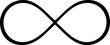 Vektor Symbol Infinity - Unendlich - Schleife - Design Element