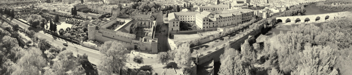 Aerial view of Cordoba, Andalusia. Southern Spain