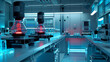 © Vectorezy - Robotic Analysis in Pharma Labs: Cutting-Edge Technology for Drug Development