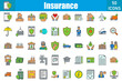 © Pexelpy - Insurance Icons Set.Perfect Pixel.Vector Illustration