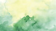 Abstract green yellow watercolor stain for background