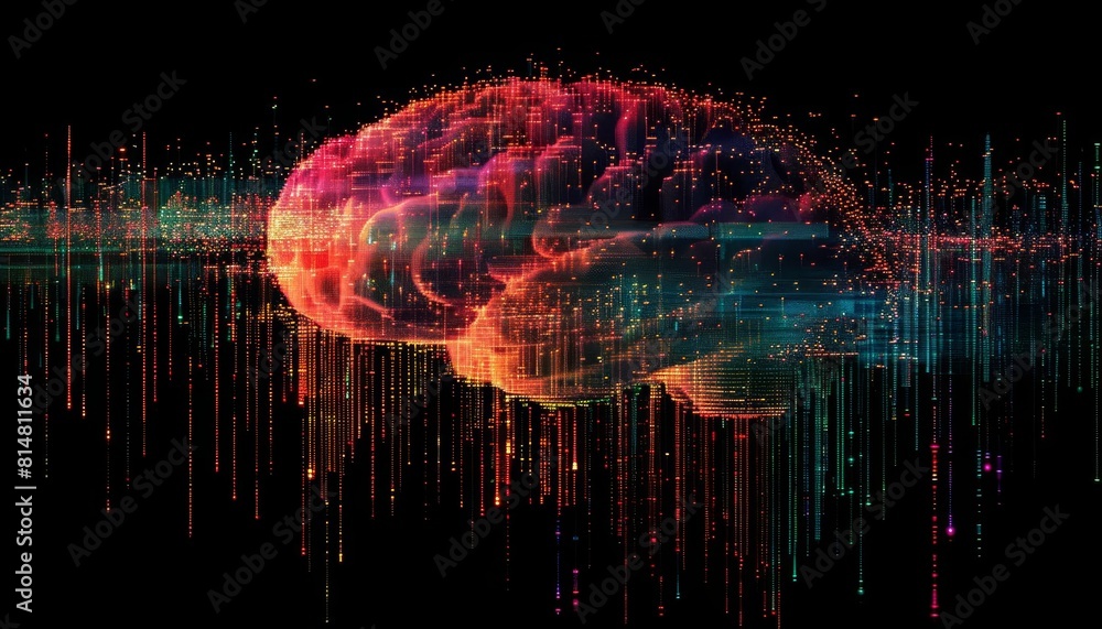 The human brain is the most complex organ in the human body. Stock ...