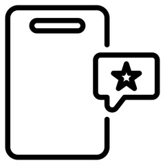 Sticker - Rating Stars Icon