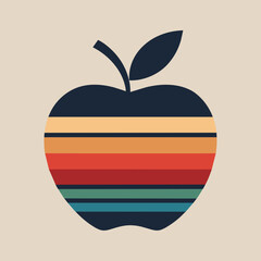             Apple icon logo vector illustration.
