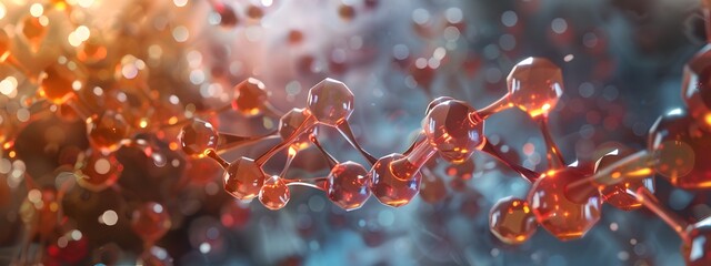 Molecular Structure of Glucose a Fundamental Energy Source for Living Organisms