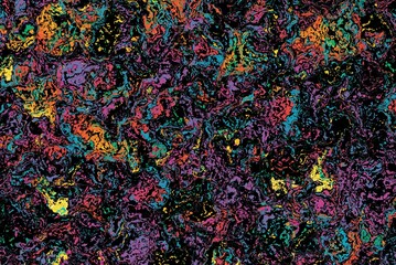 Fototapete - Colorful curvy lines, color waves, curve background design.