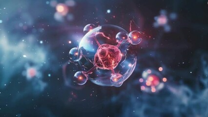background with space