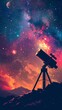 Explore the mysteries of the universe with this powerful telescope. Perfect for stargazing, astrophotography, and more.