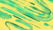 © WzKz - Abstract Green and Yellow Grunge Brush Background with Halftone Effect. Sports Background with Grunge Concept