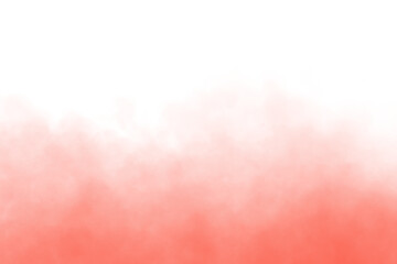 Realistic red smoke on transparent background. PNG file
