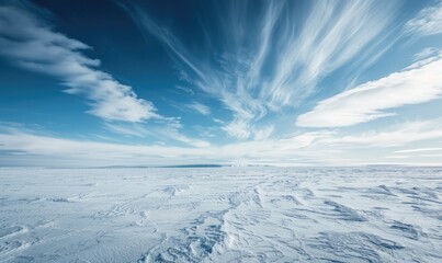 Polar ice cap background