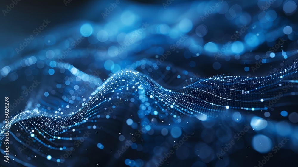 Digital graphic abstract background for technological processes, neural ...