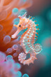 Seahorses. Underwater wallpaper