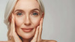 © Jess rodriguez - beautiful middle aged woman rejuvenated by using skin care products