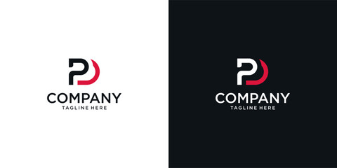 P & D  logo
