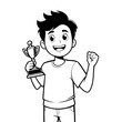 © meastudios - Cute vector illustration Business hand drawn for toddlers