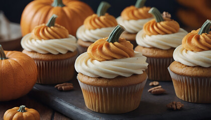 delicious pumpkin cupcakes
