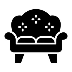 Sticker - couch