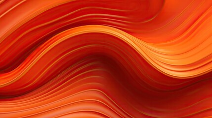 Wall Mural - 3d rendering of abstract flowing wavy liquid background