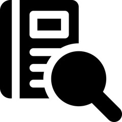 Poster - search icon