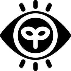 Poster - eye icon