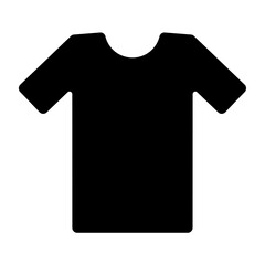 Poster - black t shirt icon 