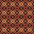 Seamless fabric pattern, bohemian, Dark red, brown, light brown, black, star, horse flower black color geometric pattern, ancient style, Native American style, textile, background	
