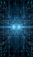 Advancing Technological Frontiers: Digital Abstract Backgrounds for Neural Networks, AI, Data Transmission, Encryption, and Scientific Research