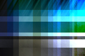 blue and green abstract background with squares