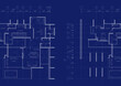 © Tuannasree - Floor plan designed building on the drawing.