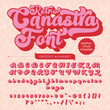 © Shahabul - Canastra Retro Vintage Display bold Font alphabet