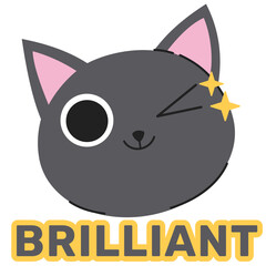 Sticker - Brilliant Cat Sticker