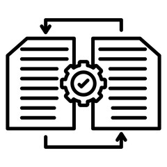 version control vector icon. can be used for no code iconset.