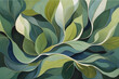 Green abstract wallpaper