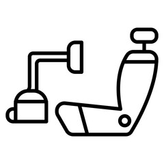 Wall Mural - Vacuum Interior vector icon. Can be used for Car Wash iconset.