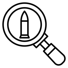 Sticker - Evidence vector icon. Can be used for Crime Investigation iconset.