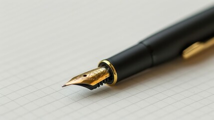 Canvas Print - Close up of a notepad on a white backdrop