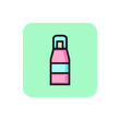 Line icon of hair spray. Hair styling, aerosol, deodorant. Cosmetic products concept. For topics like beauty, hairdressing salon, skincare