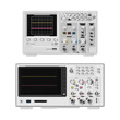 Oscilloscope oscillograph instrument for electrical amplitude wave with display set realistic vector