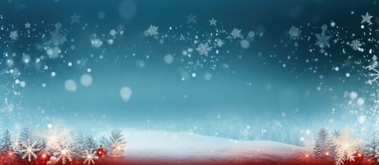Aufkleber - Christmas holiday background with copy space image