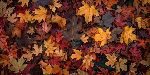 Sticker - Vibrant Autumn background