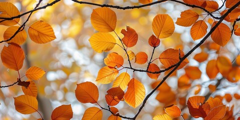 Sticker - Vibrant Autumn background