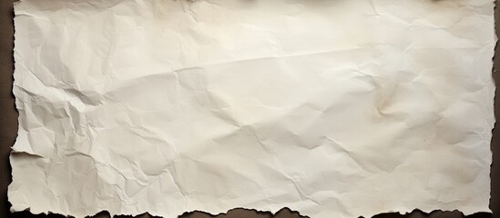 Aufkleber - A torn crumpled and distressed piece of paper with rough edges providing ample space for text or images to be displayed