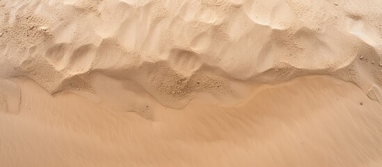 Aufkleber - A top down perspective of sand perfect for a copy space image