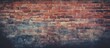 © HN Works - A vintage toned styled background with a vignette effect featuring a brick wall for texture and copy space image