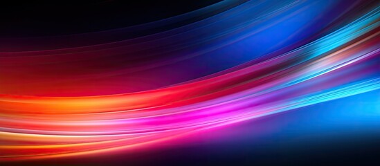 Aufkleber - Colorful lines create a light abstract gradient motion blurred background giving the image a textured wallpaper look Ideal for copy space image 151 characters