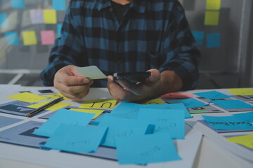 ux graphic designer creative sketch planning application process development prototype wireframe for
