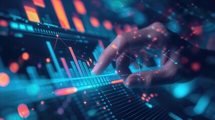 Aufkleber - Advanced analytics techniques applied to large and complex datasets, uncovering trends, correlations, and insights to drive strategic business decisions
