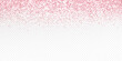 © Olga Prozorova - Pink glitter lights background. Sparkling glittering rain effect. Luxury frame for mother's day, Valentine, wedding, birthday party. Transparent background can be removed in vector format.