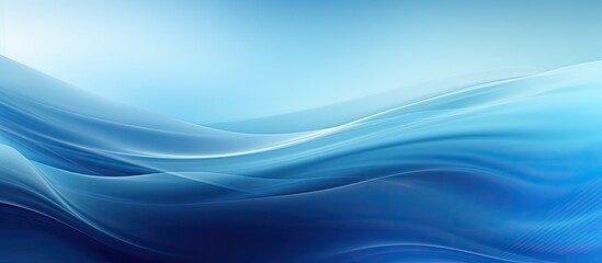 Poster - abstract blue blurred canvas background. copy space available
